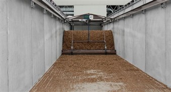 Flislager med varmluft kanaler i gulvareal
lagerkapacitet, helt op til 3.000 m3
http://www.javointernational.com/